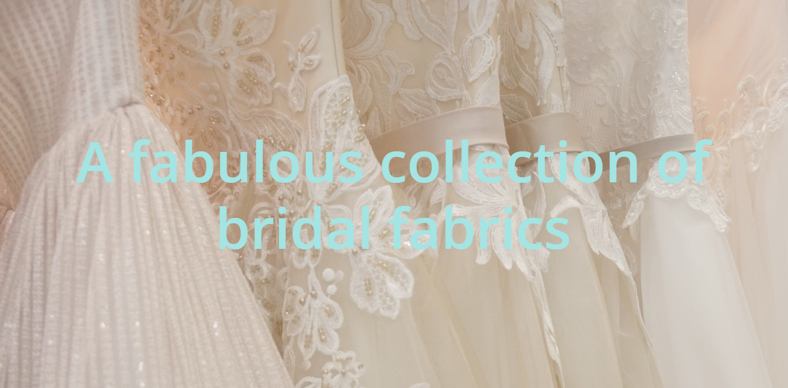 Bridal fabrics deals